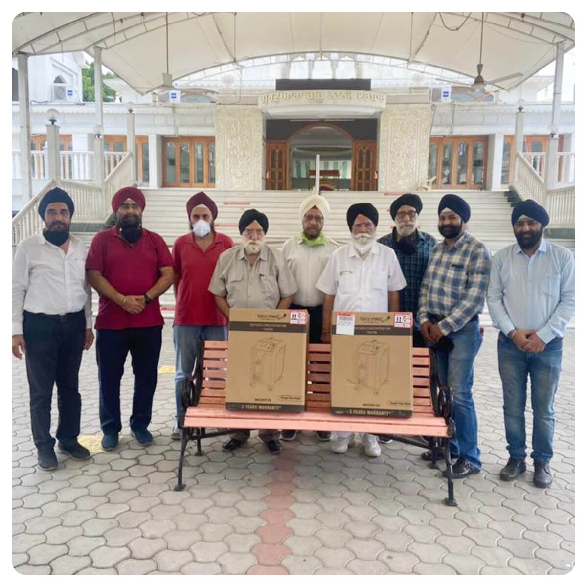 CSR Activity in Pune at Guru Nanak hospital & Gurdwara Camp