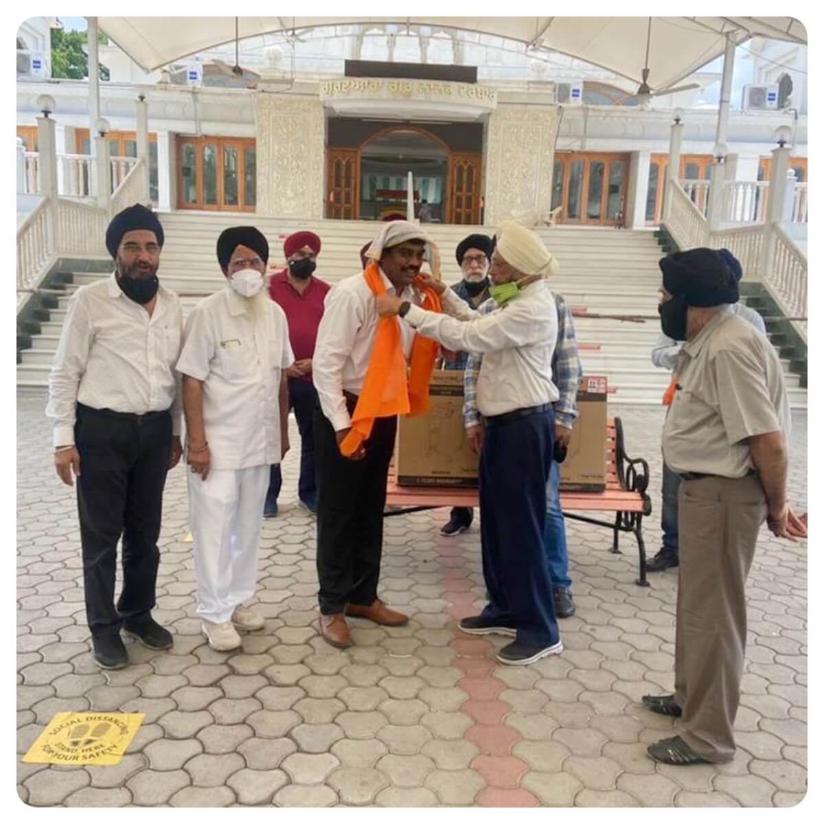 CSR Activity in Pune at Guru Nanak hospital & Gurdwara Camp