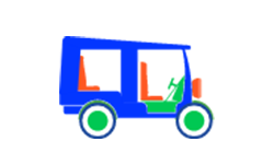 E-Rickshaw Icon