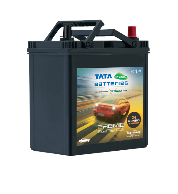 PREMIO 34B19L-AM Car Battery