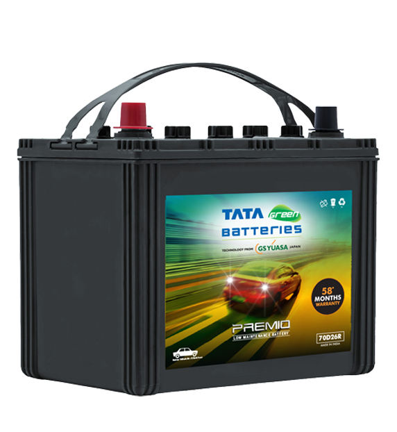 TATA Green PREMIO 46B24LS 45ah Car Battery