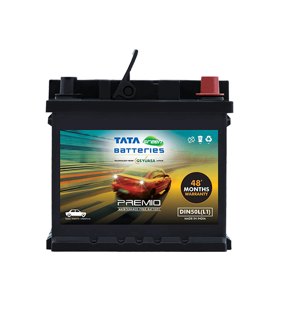 PREMIO DIN50L(L1) Car Battery