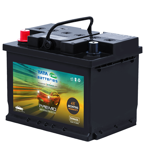 PREMIO DIN60L Car Battery