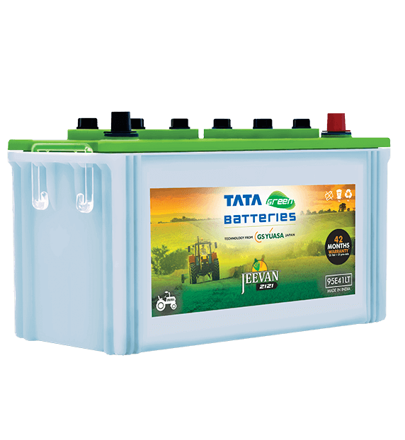 TATA Green 95E41LT Jeevan 90ah Tractor Battery | Pre-Book Now