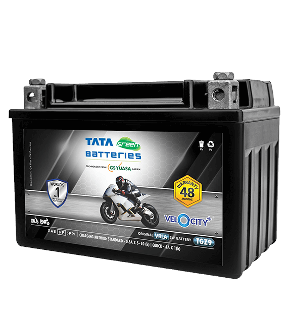 Velocity Plus TGZ9 Battery for Bike & Scooter