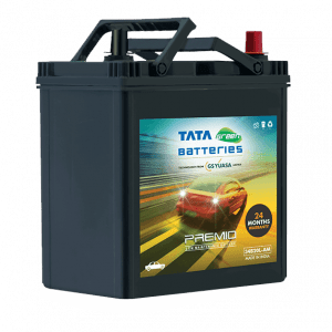 TATA Green PREMIO DIN60R 60ah Car Battery with 48 Months Warranty