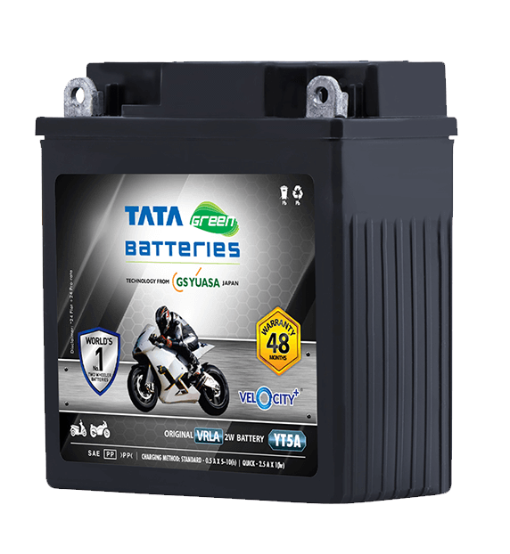 Velocity Plus YT5A Battery for Bike & Scooter