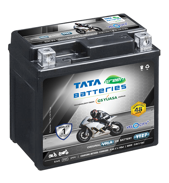 12v 6ah Ytx7a-bs Mf Motorcycle Battery - Buy China Wholesale 12v