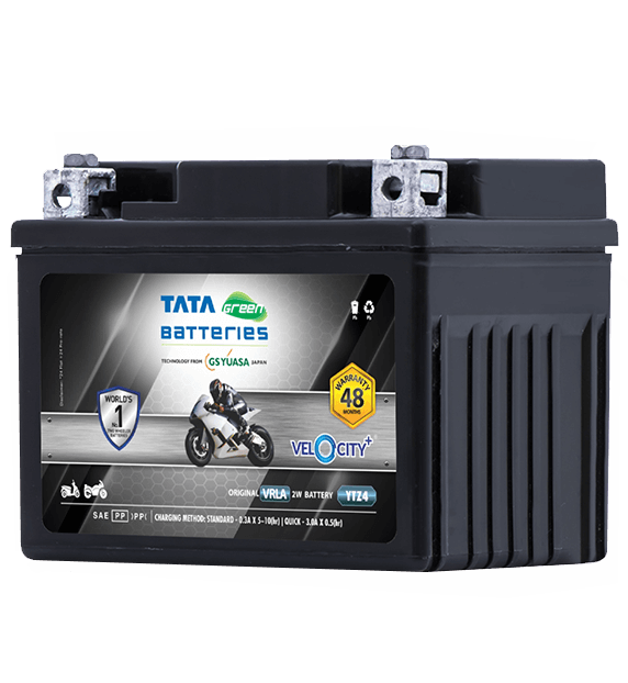 Velocity Plus YTZ4 Battery for Bike & Scooter